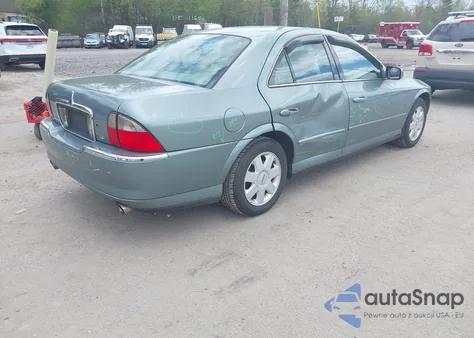 2004 Lincoln Ls V6 из США, поврежденный, VIN 1LNHM86S24Y602612